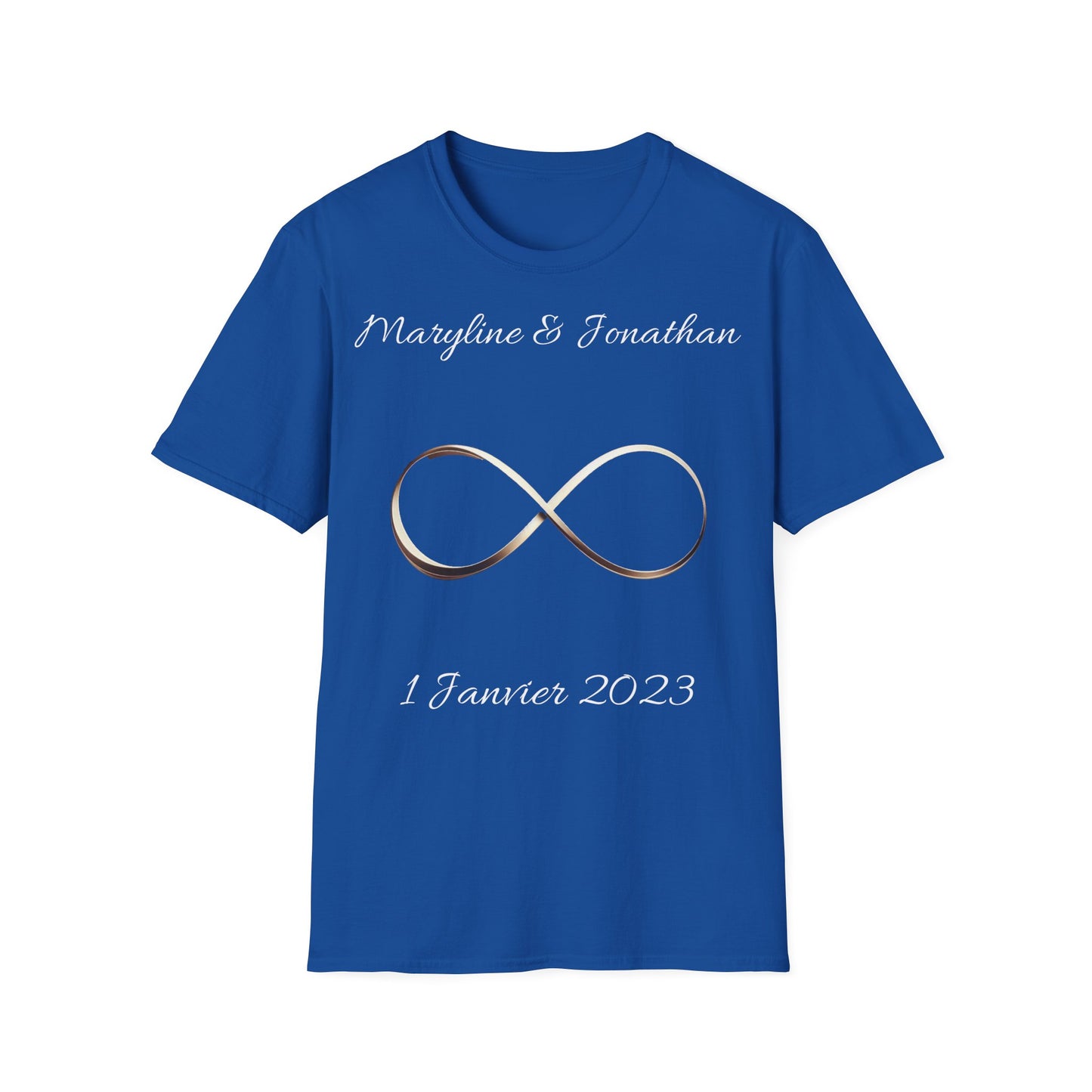 Beispiel für ein Paar-T-Shirt