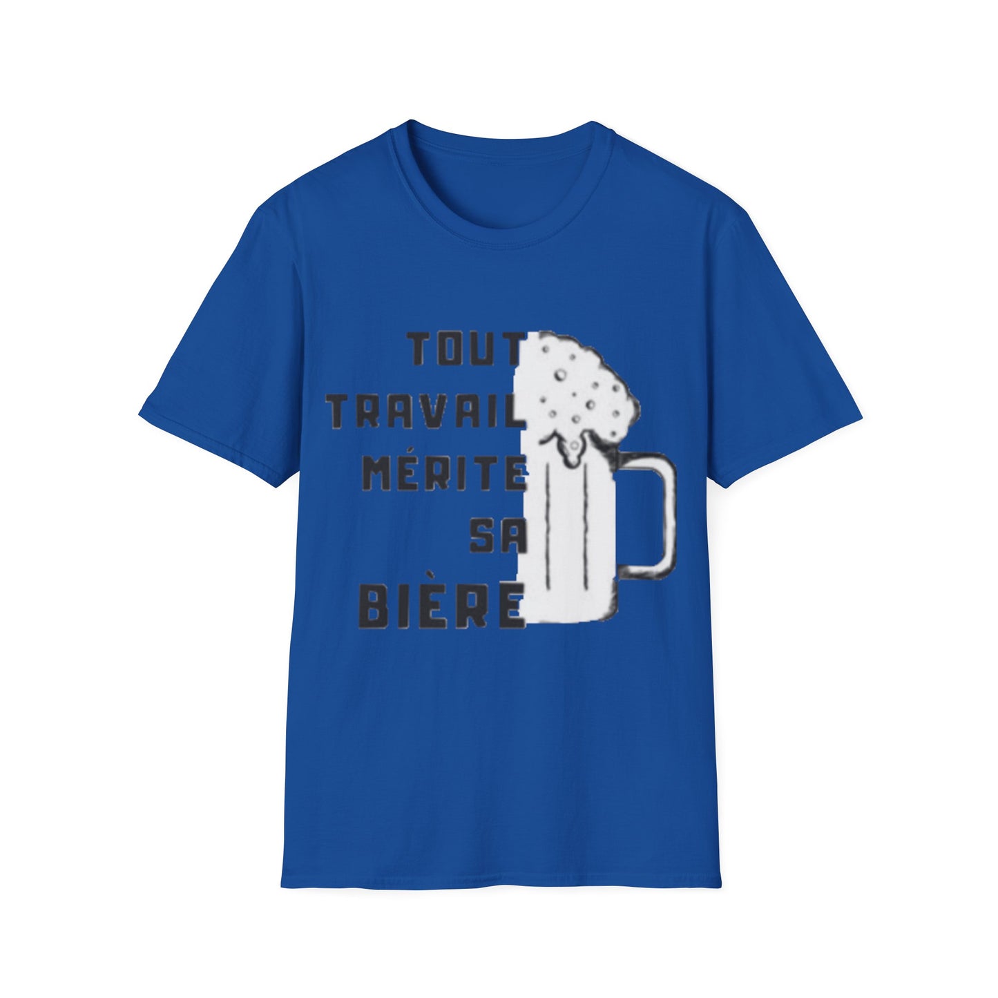 T-Shirt "tout travail mérite sa bière"