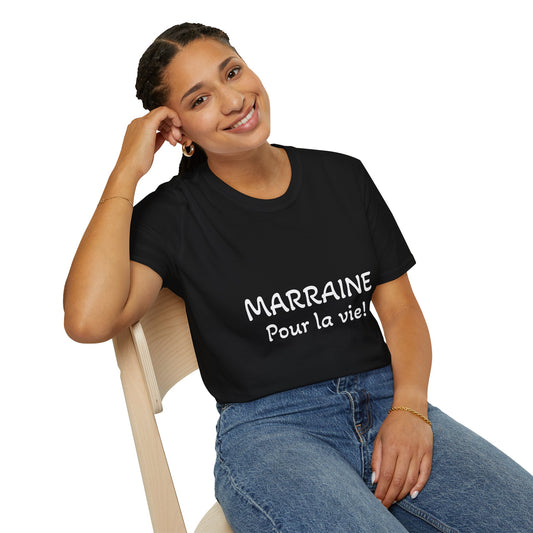 T-Shirt "marraine pour la vie"