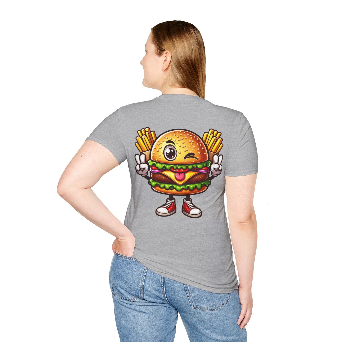 t-shirt hamburger