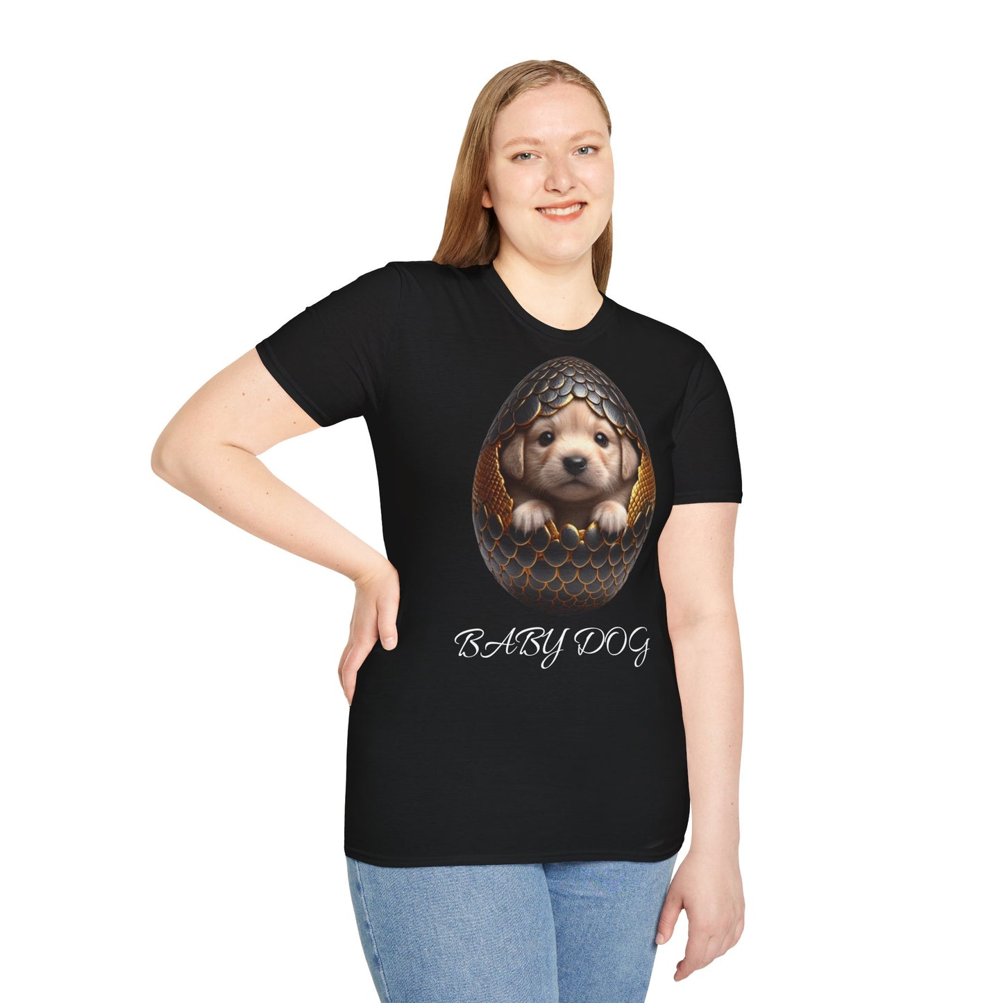 T-Shirt „Baby Hund 4“.