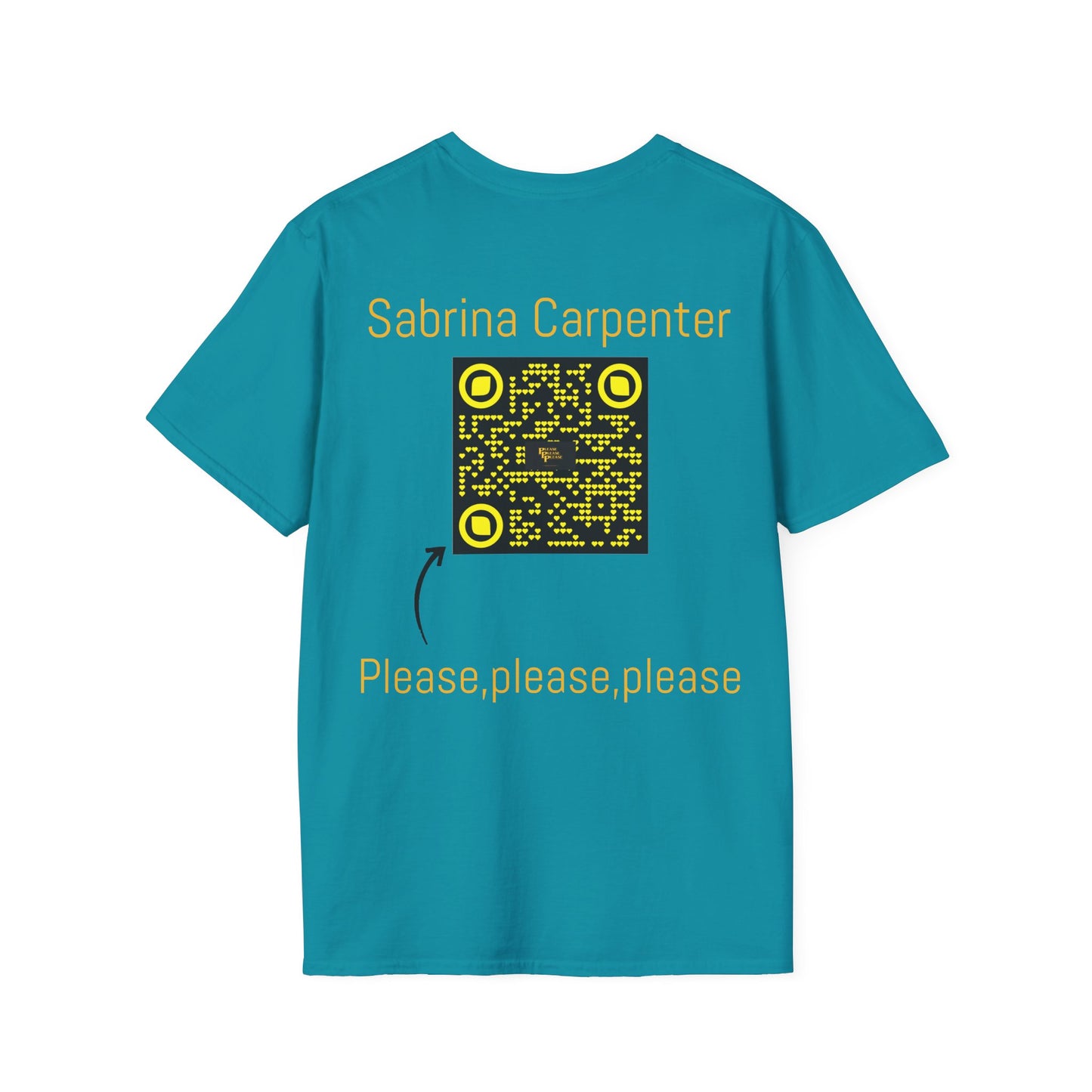 musical t-shirt "please,please,please"