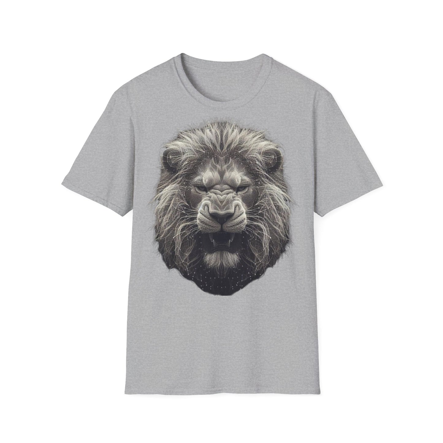 T-Shirt "lion dessiné"