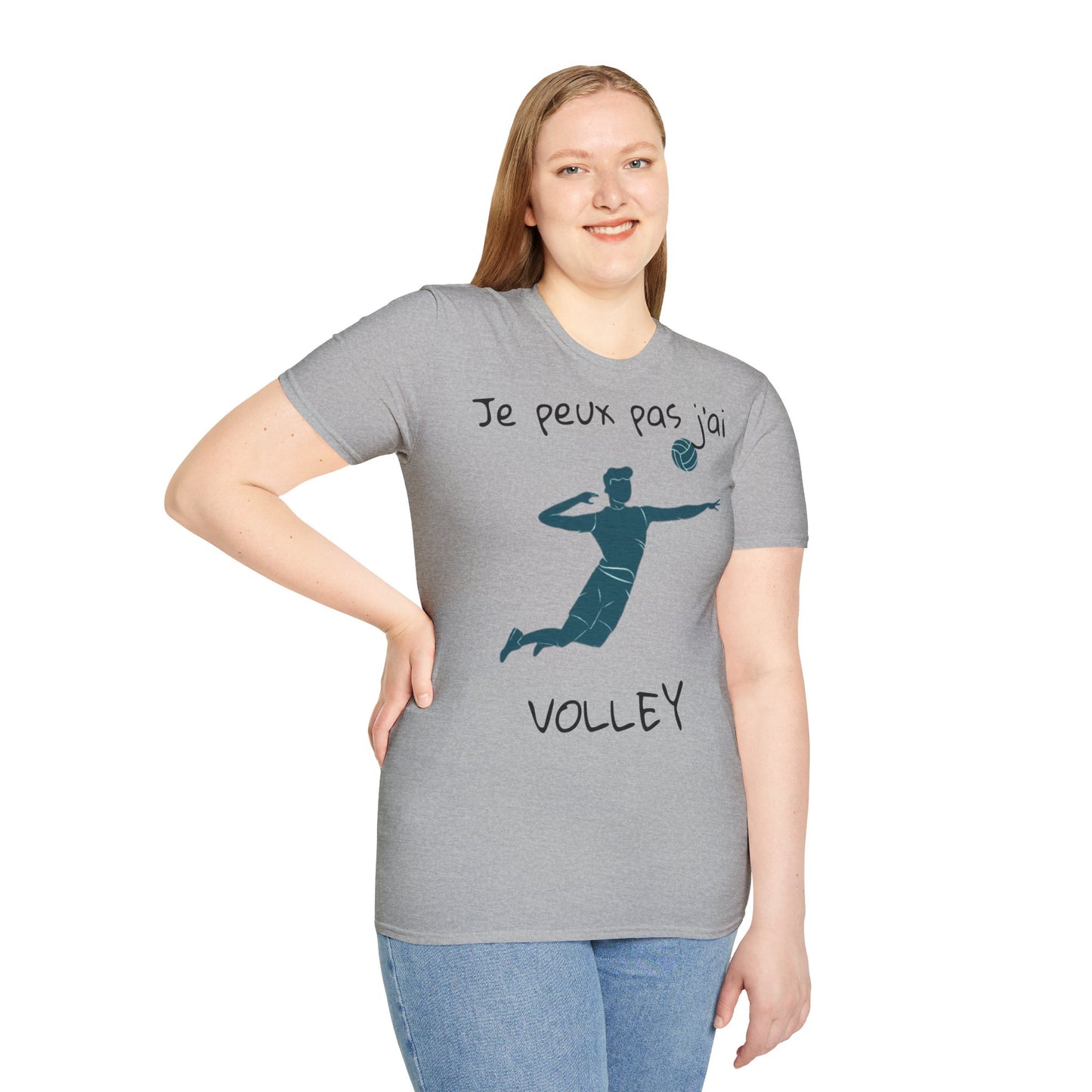 T-Shirt "je peux pas j'ai volley"