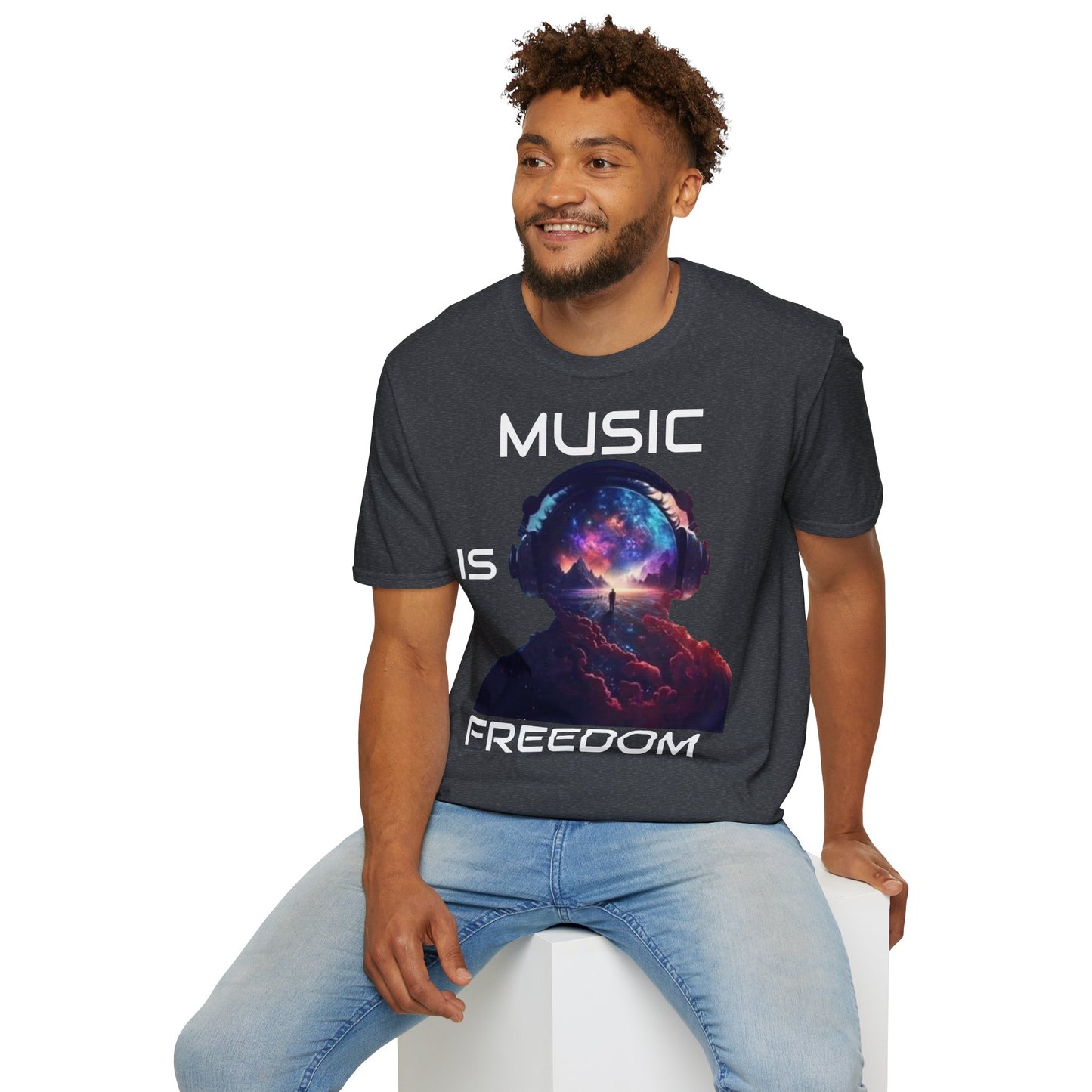 „Musik ist Freiheit“ T-Shirt