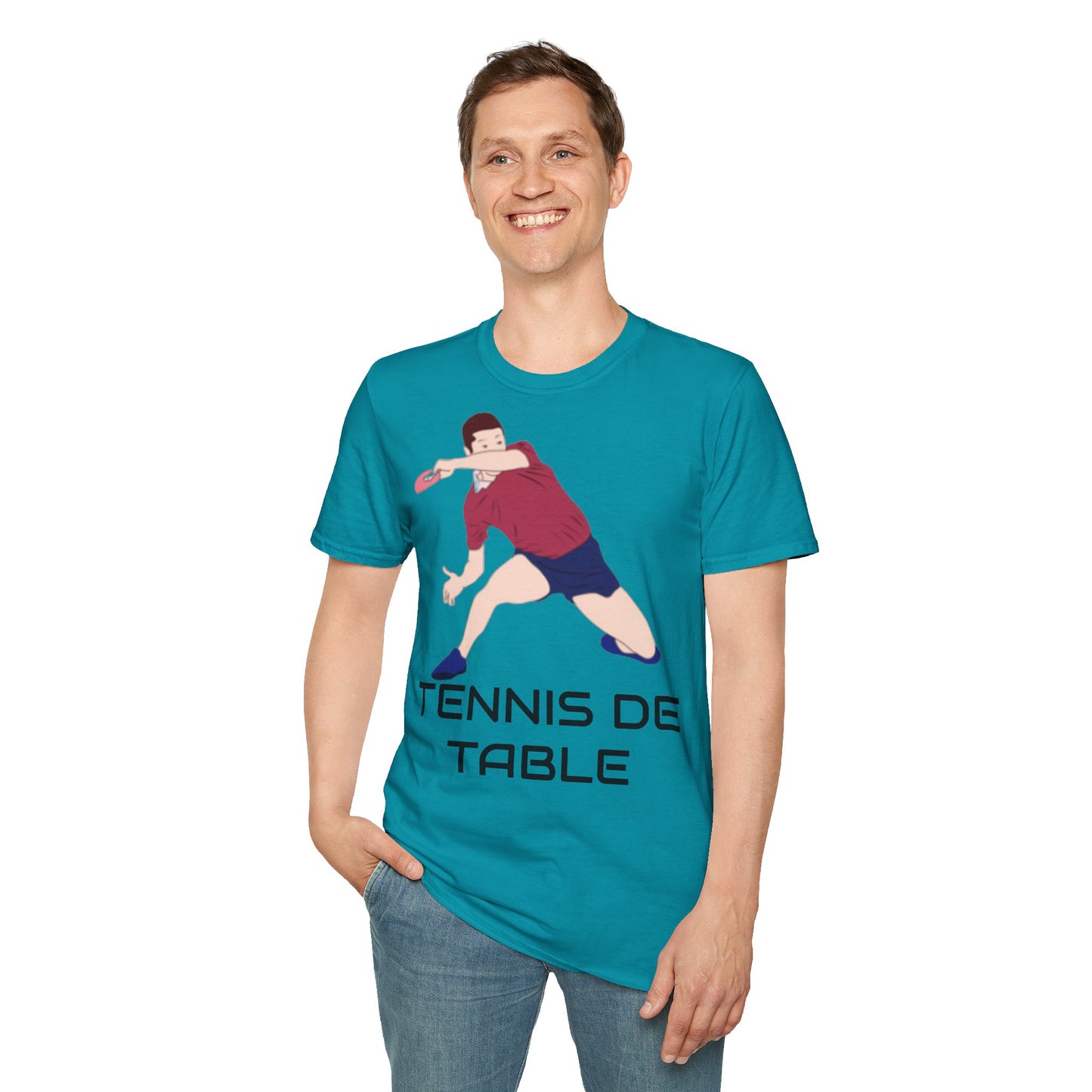 T-Shirt „Tischtennis“.