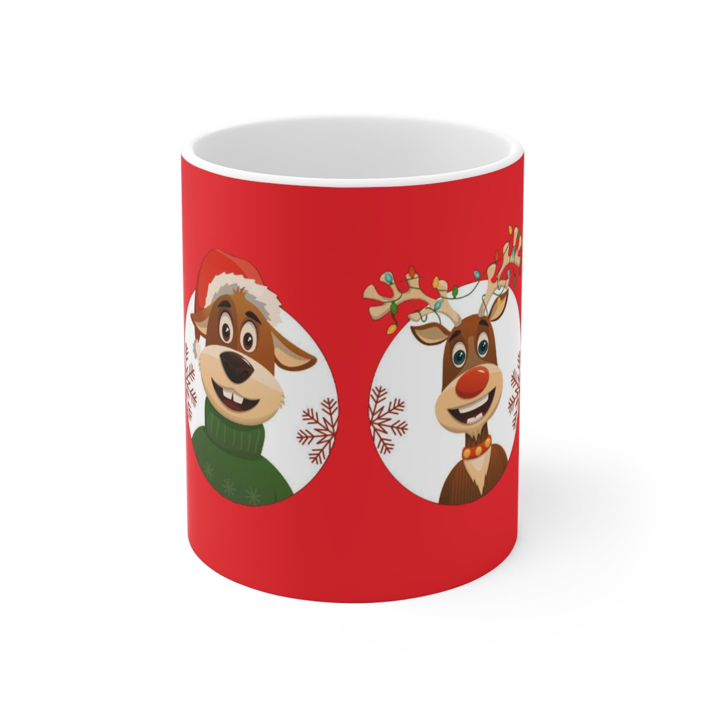 Tasse „Weihnachtsfigur“.