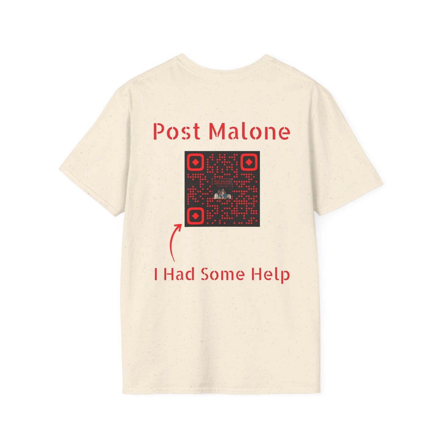 musical t-shirt "i had some help"