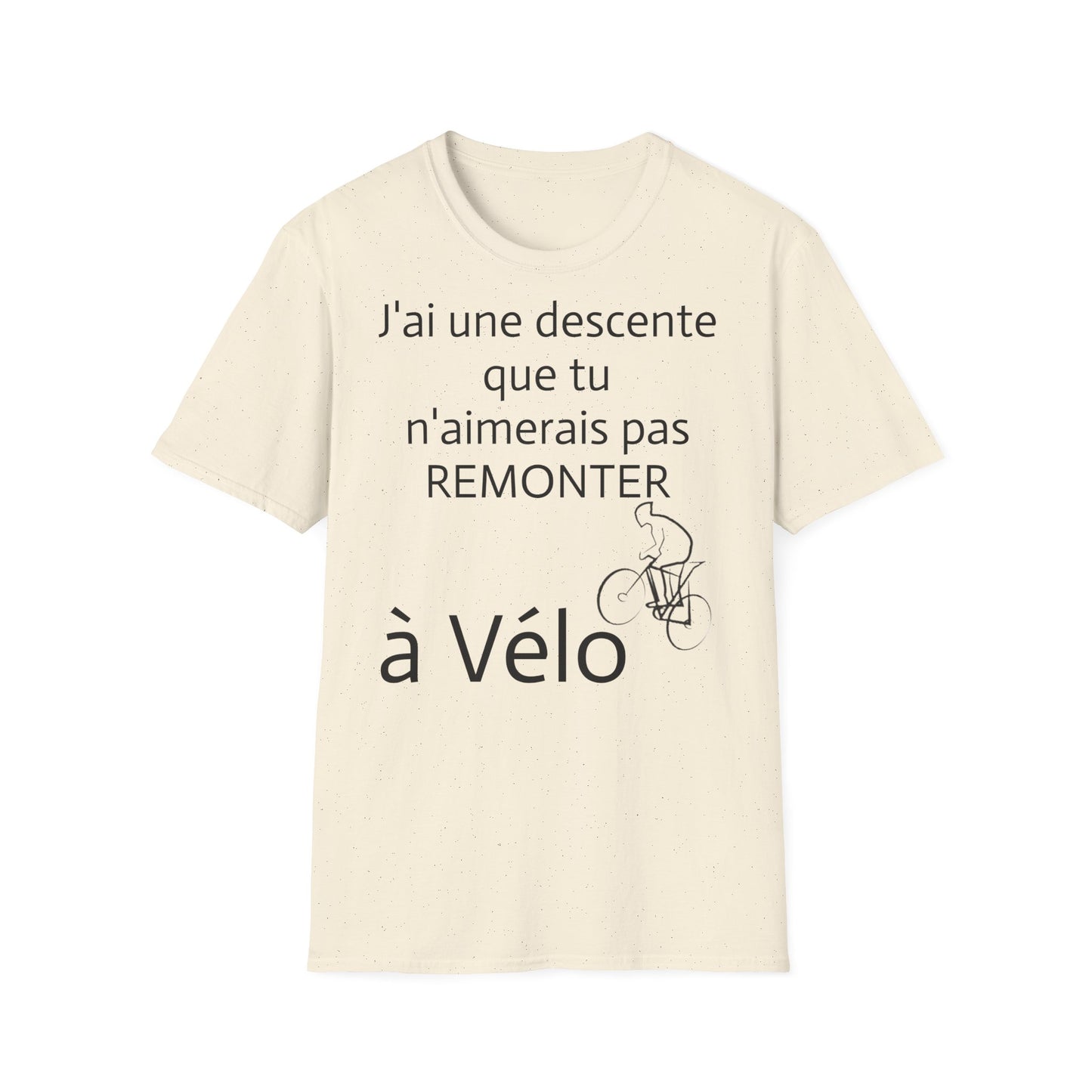 t-shirt "j'ai une descente"