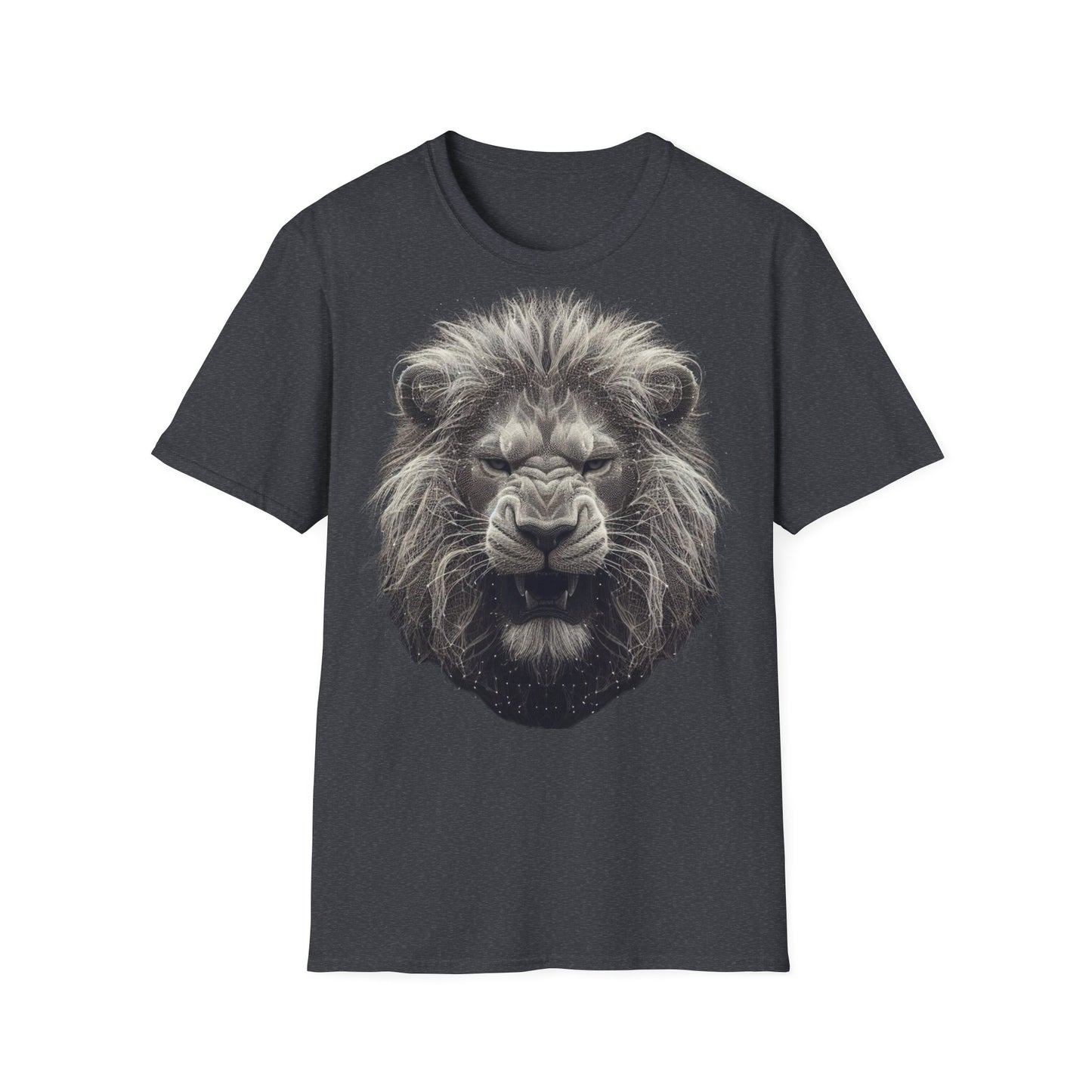 T-Shirt "lion dessiné"