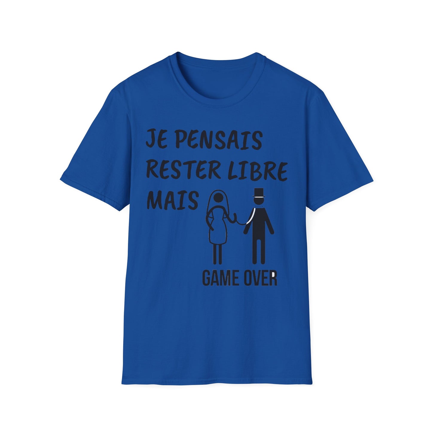 t-shirt "game over"