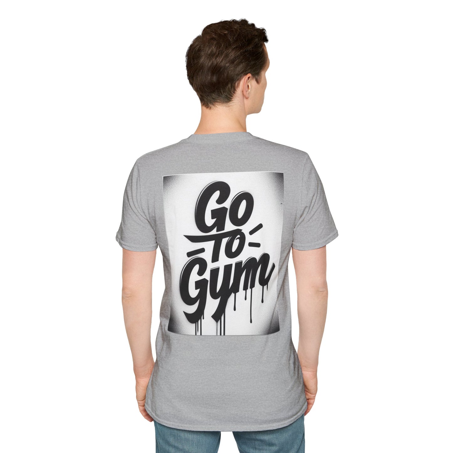 Jonathandball „Go to Gym“-Rücken-T-Shirt