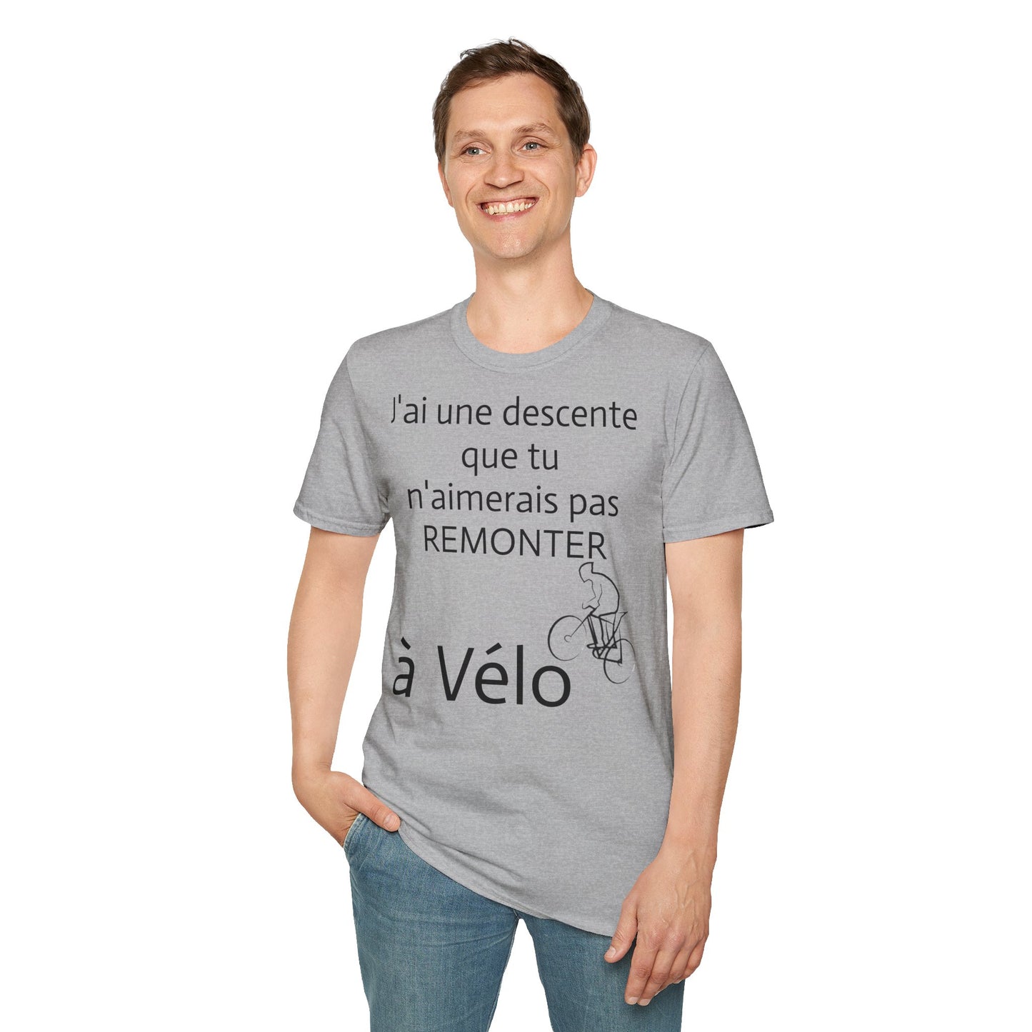 t-shirt "j'ai une descente"