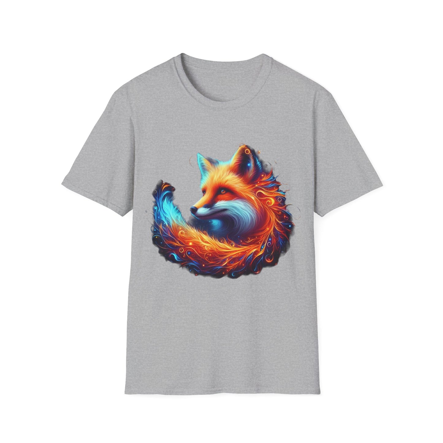 t-shirt tête de renard 1