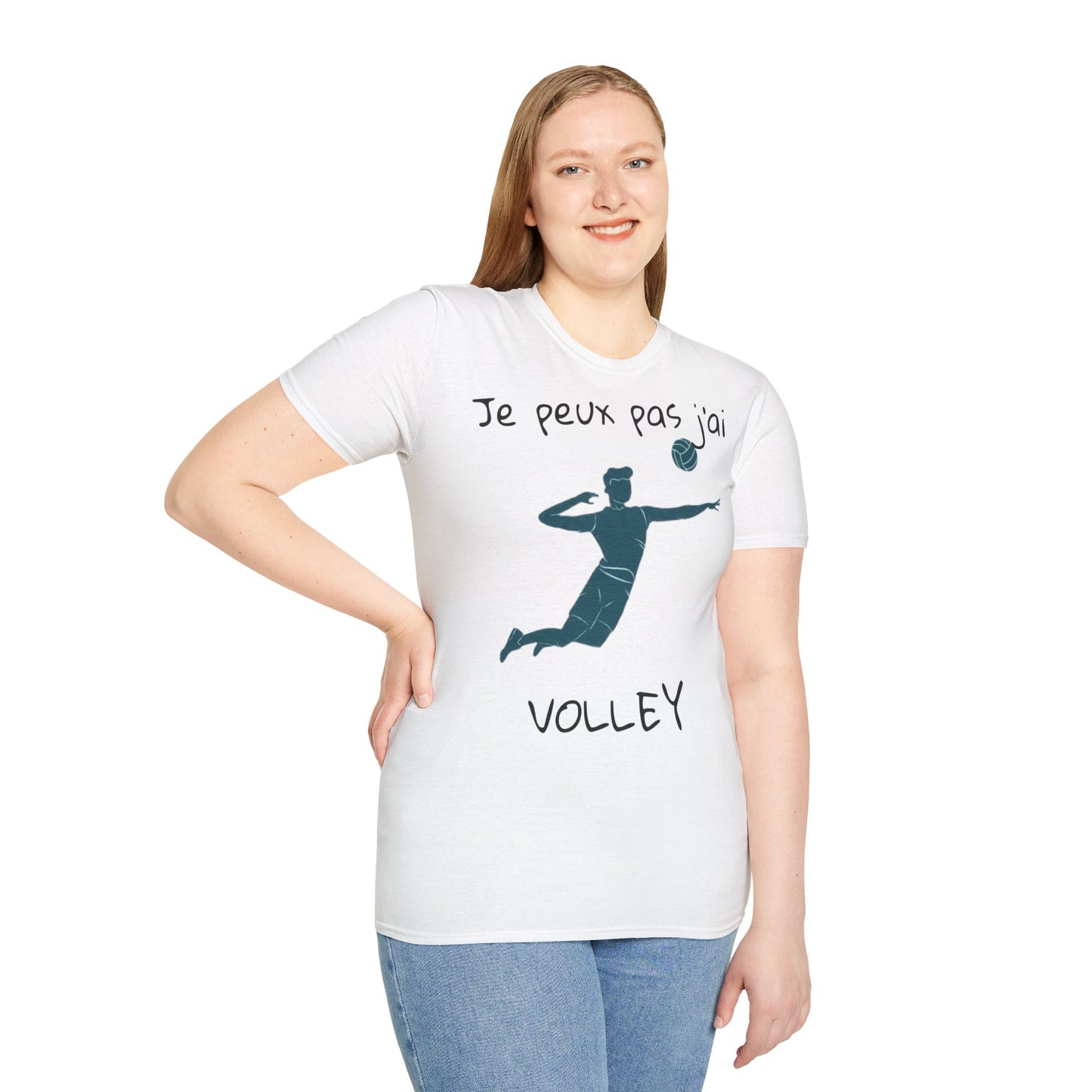 T-Shirt "je peux pas j'ai volley"