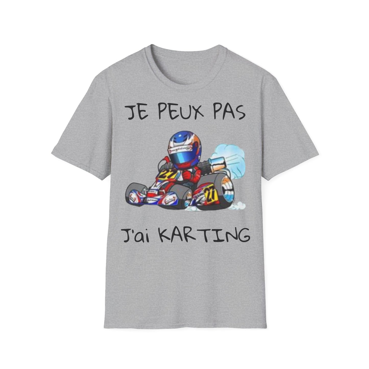 T-Shirt "je peux pas j'ai karting"