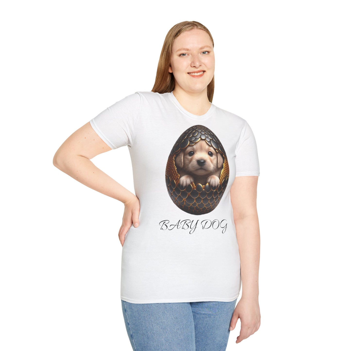 T-Shirt „Baby Hund 4“.