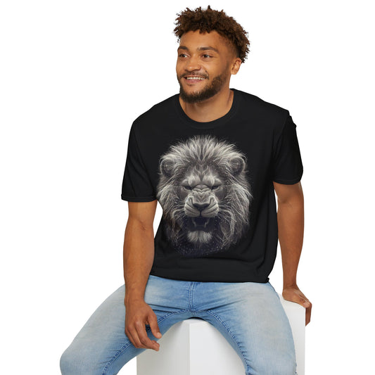 T-Shirt "lion dessiné"