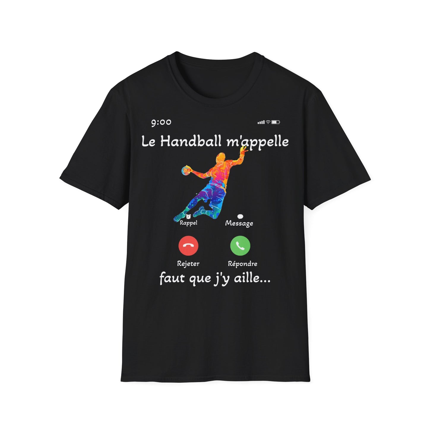 "handball is calling me" t-shirt