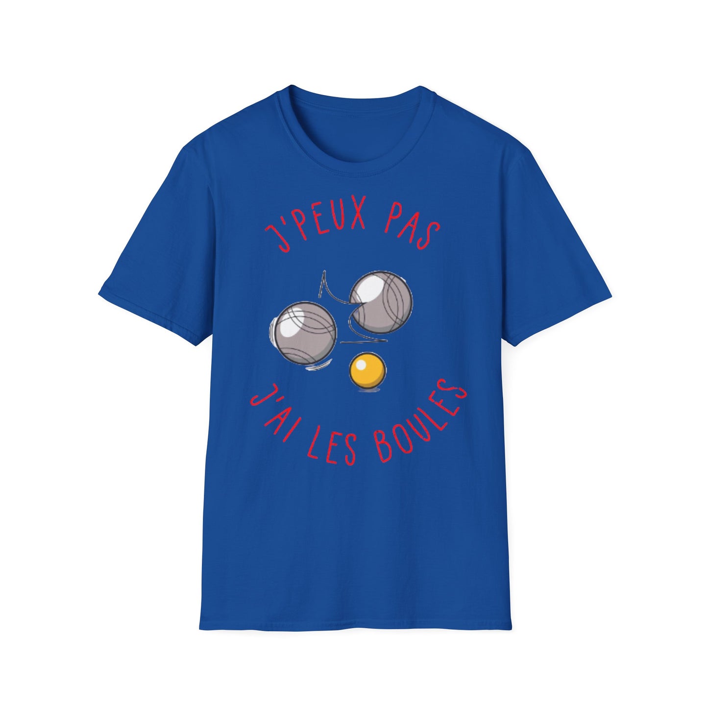 T-Shirt "je peux pas j'ai les boules"