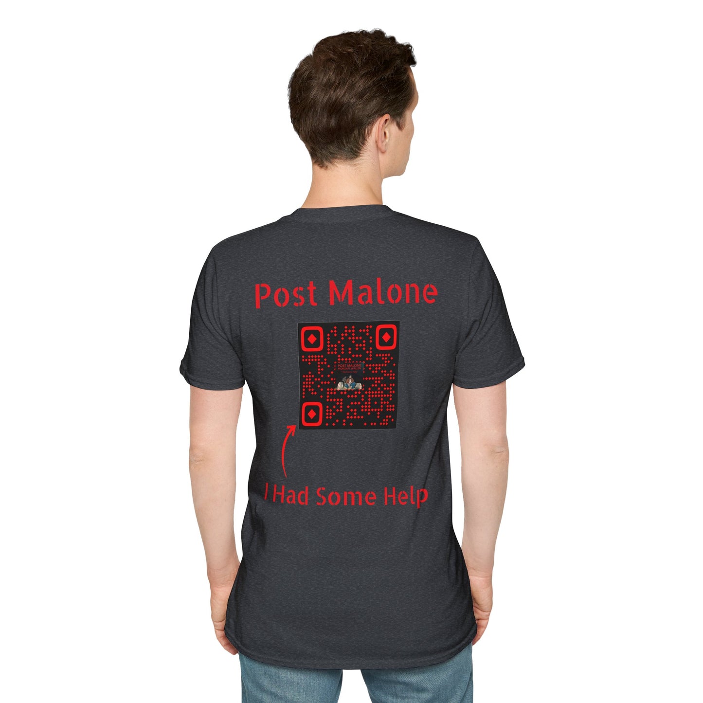 musical t-shirt "i had some help"