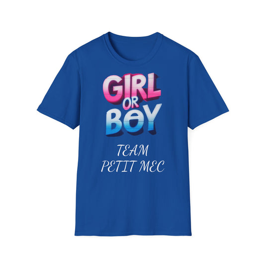 t-shirt "team petit mec"