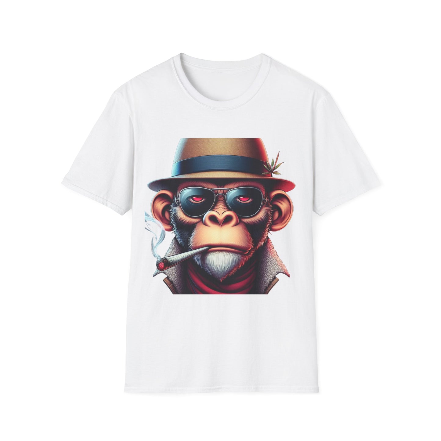 T-Shirt "singe qui fume"