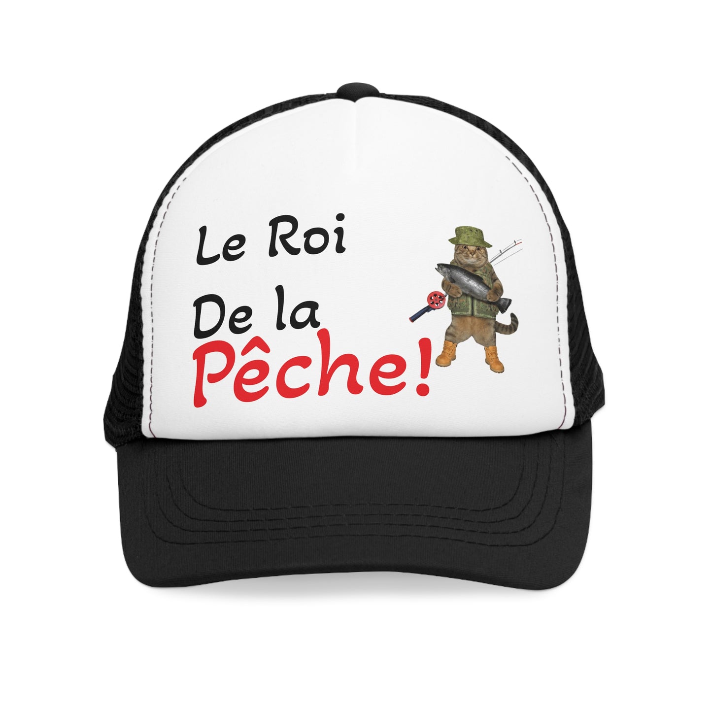 casquette "le roi de la pêche!"