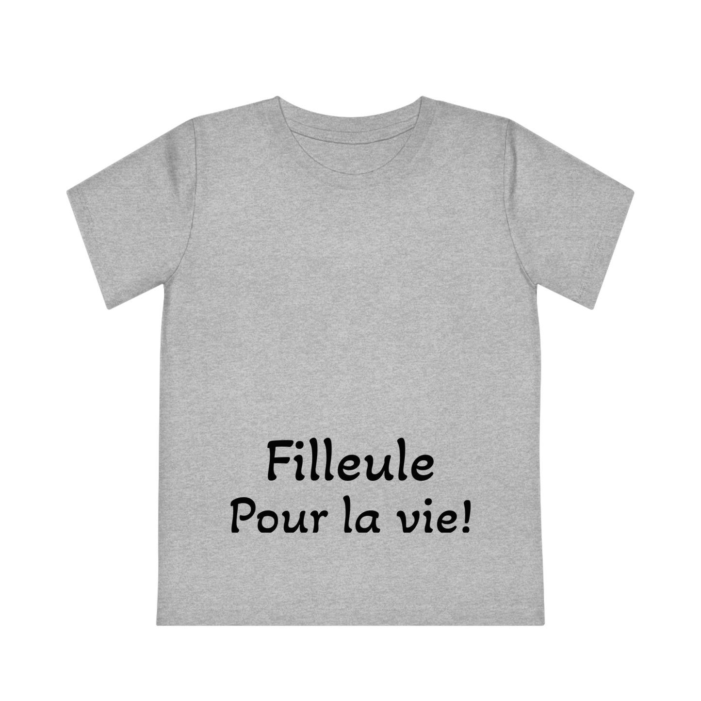 "Goddaughter for life" T-shirt + photo