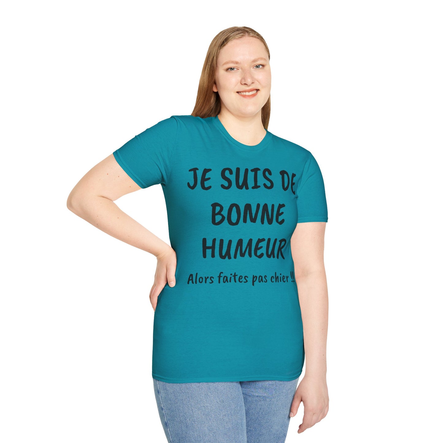 t-shirt "je suis de bonne humeur ..."