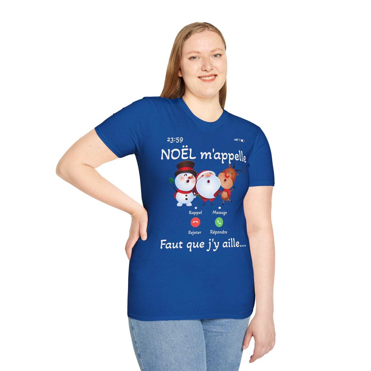 „Weihnachten ruft mich“-T-Shirt