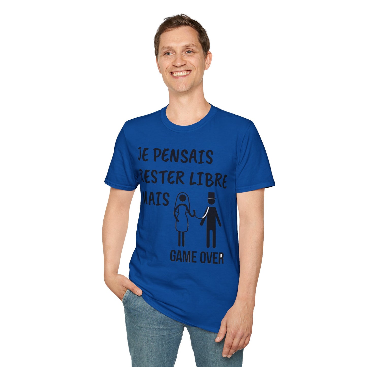 t-shirt "game over"