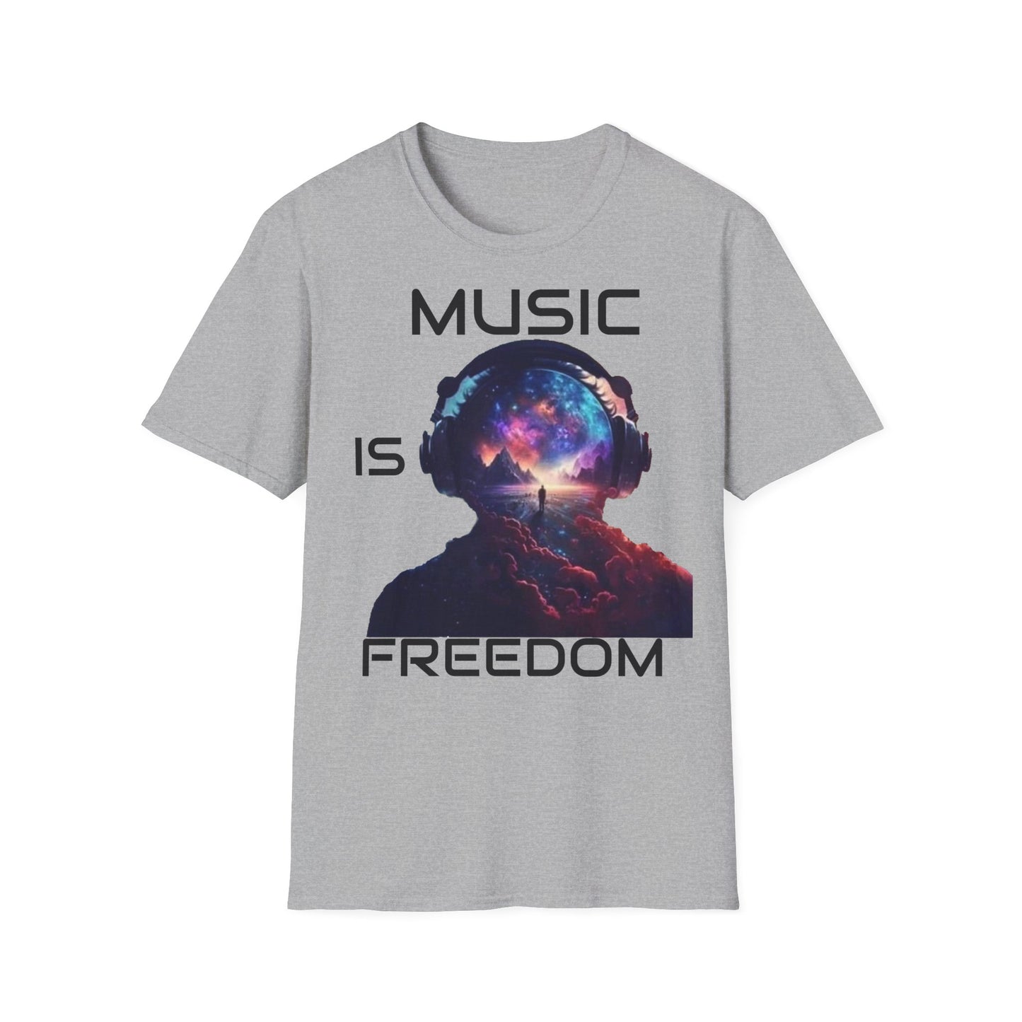 „Musik ist Freiheit“ T-Shirt