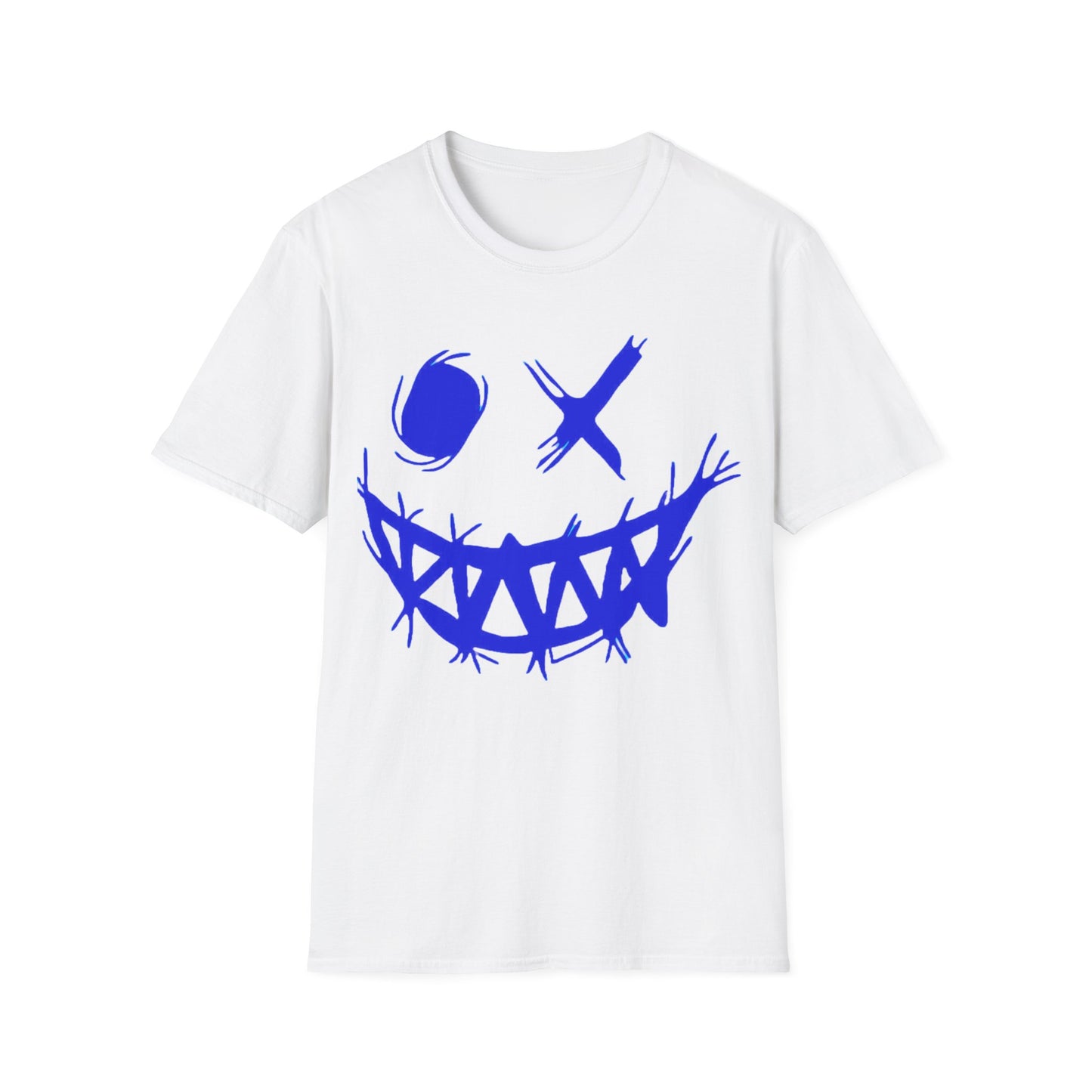 T-Shirt "clin d'œil bleu"