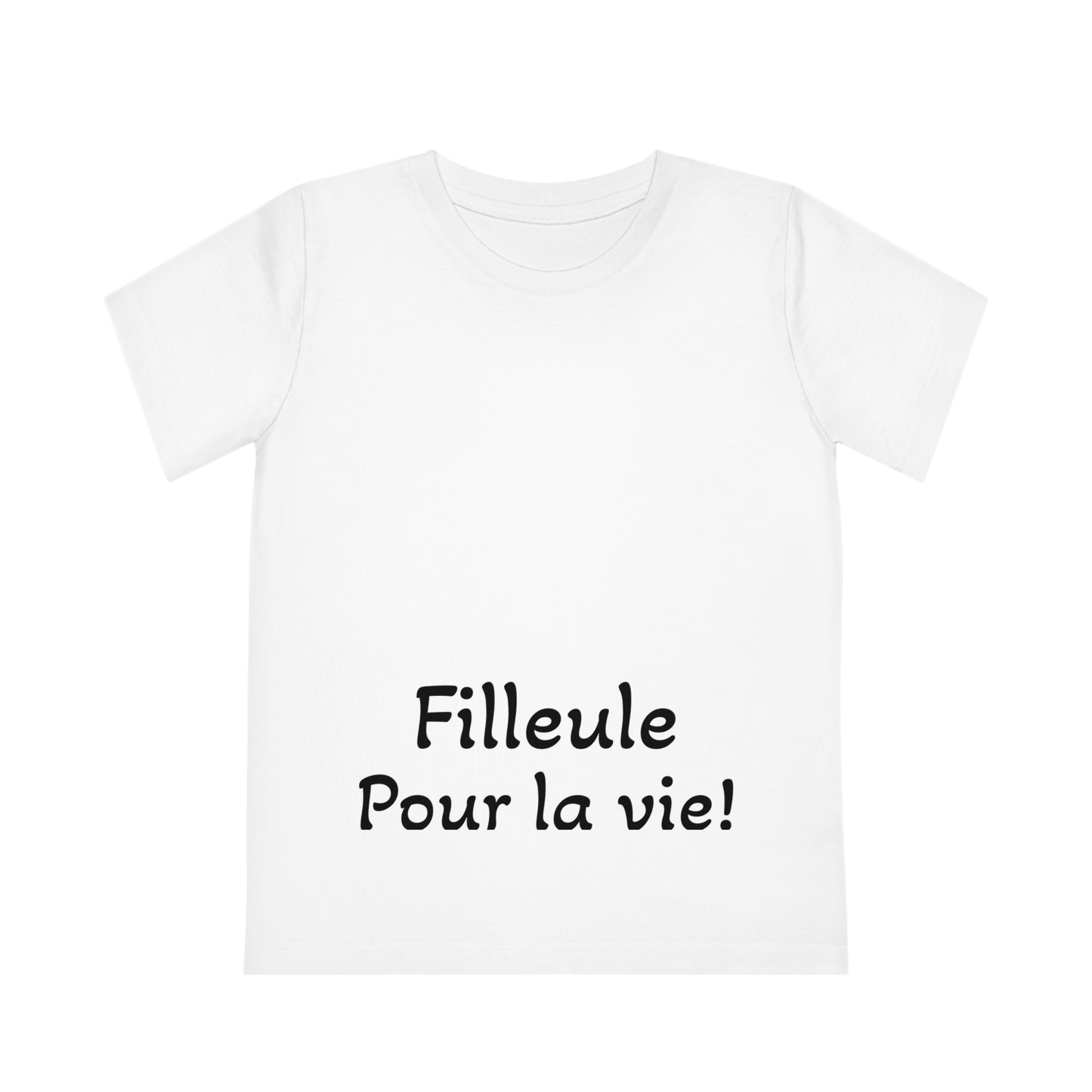 "Goddaughter for life" T-shirt + photo