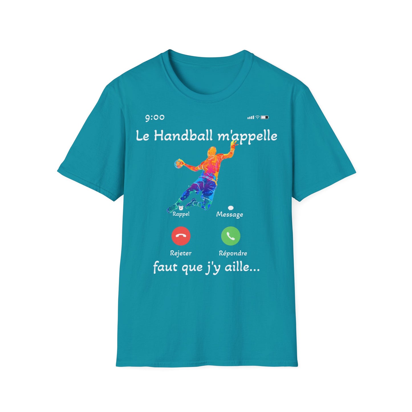 "handball is calling me" t-shirt