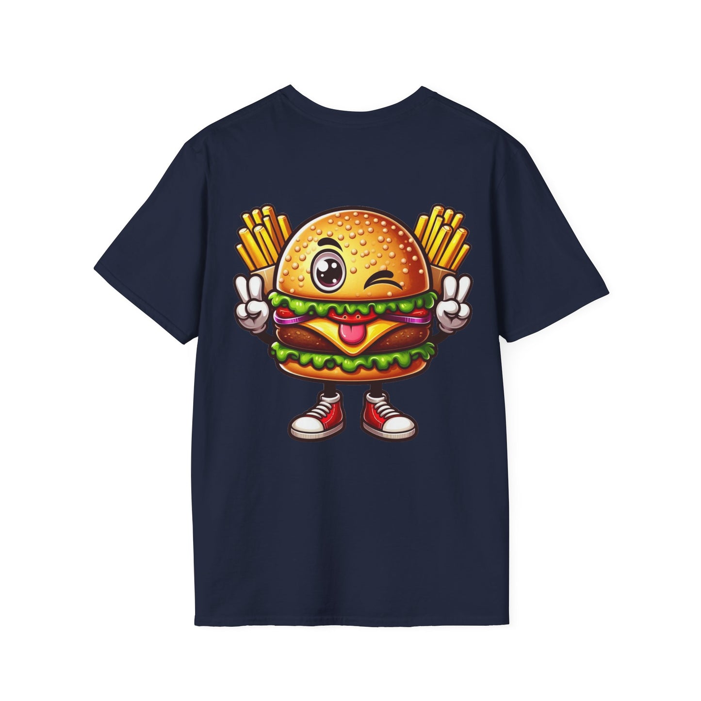 t-shirt hamburger