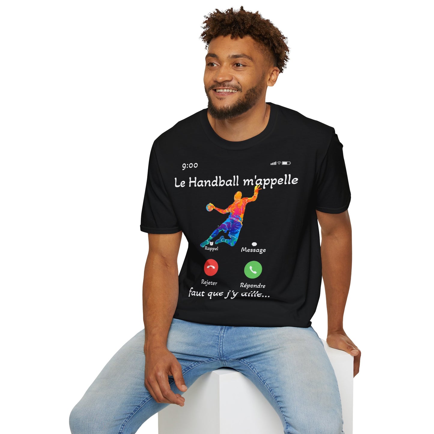 "handball is calling me" t-shirt