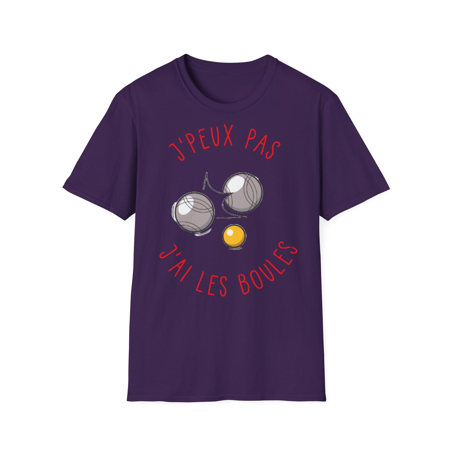 T-Shirt "je peux pas j'ai les boules"