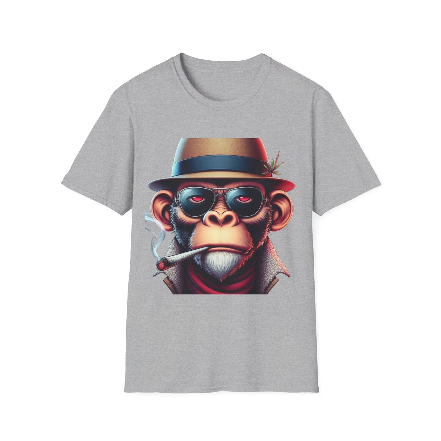 T-Shirt "singe qui fume"