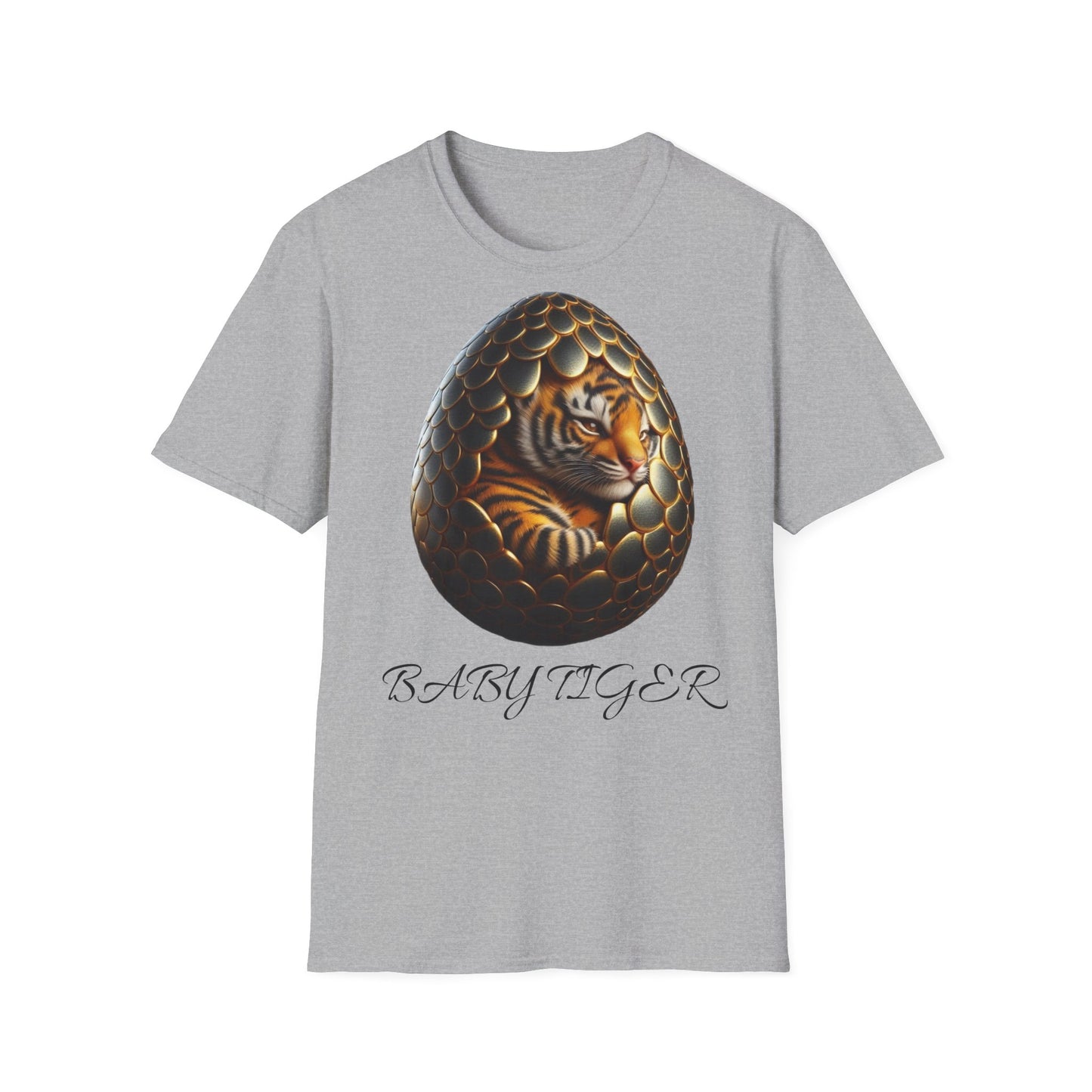 "baby tiger egg" t-shirt