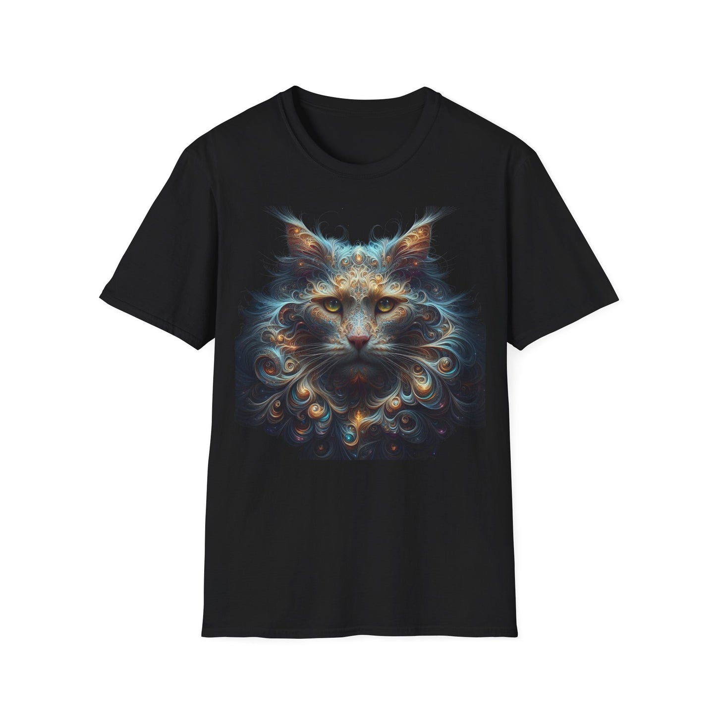 t-shirt chat artistique