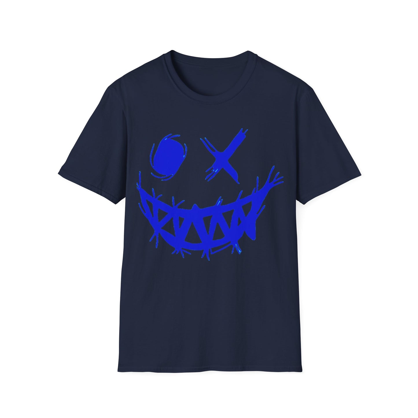 T-Shirt "clin d'œil bleu"