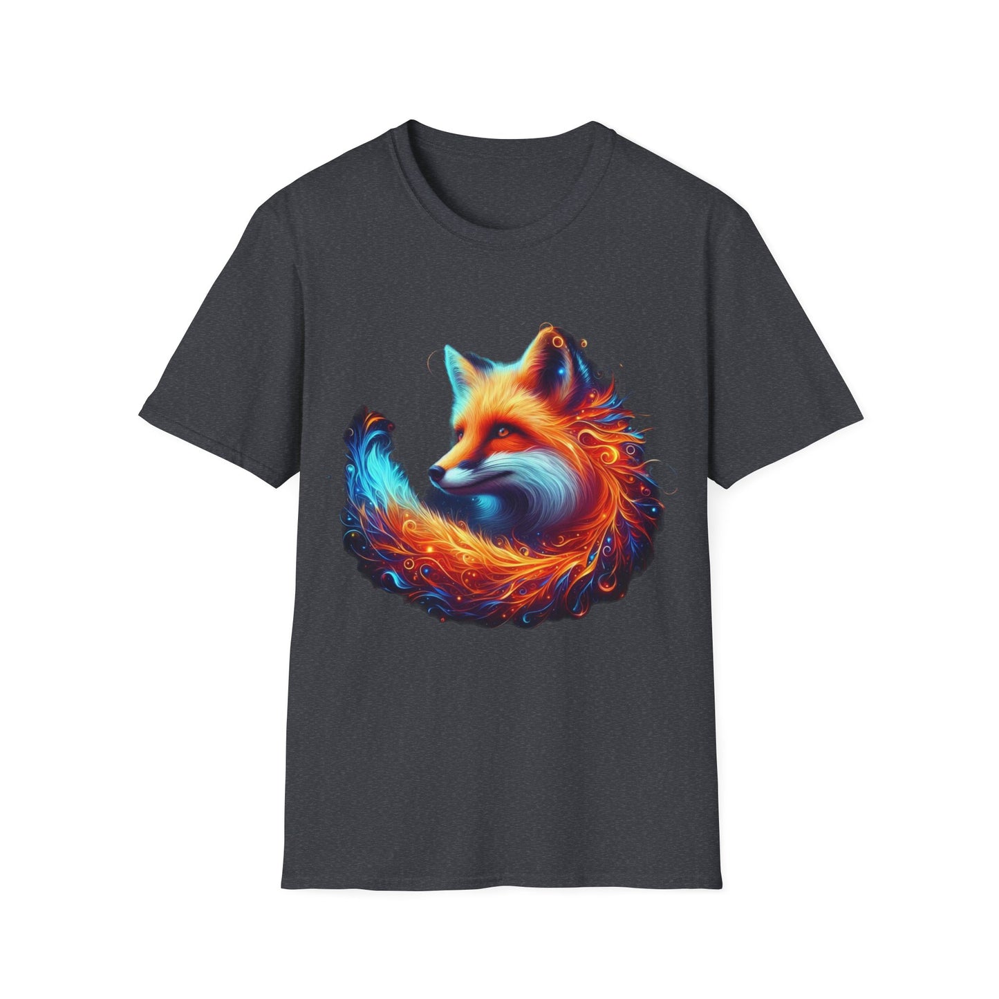 t-shirt tête de renard 1