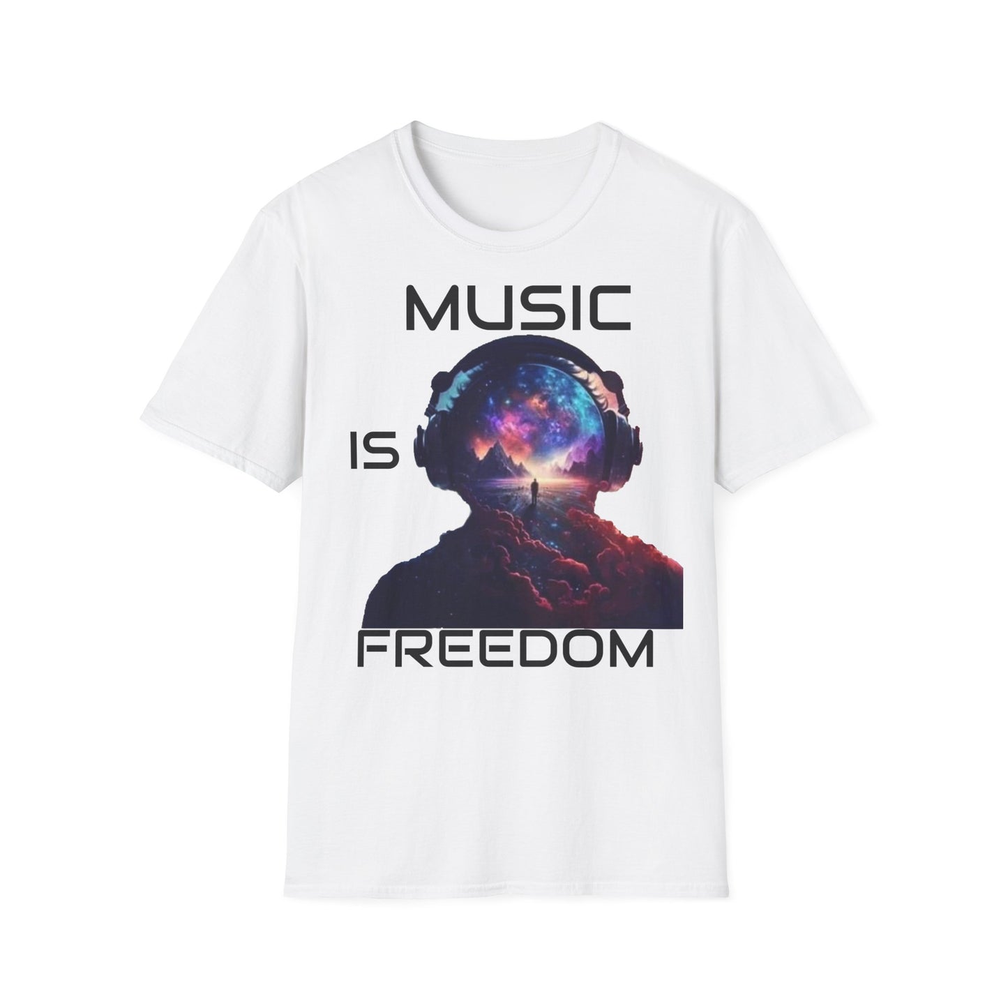 „Musik ist Freiheit“ T-Shirt