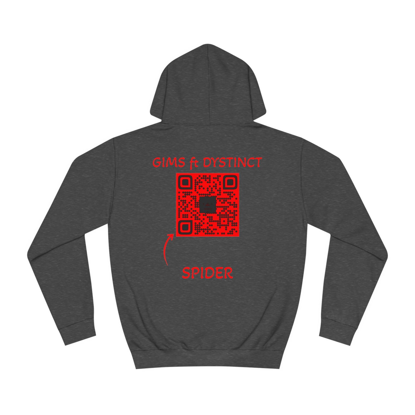 musical sweatshirt "gims spider"