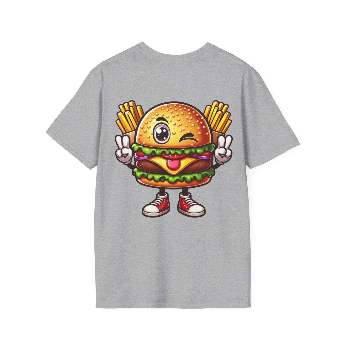 t-shirt hamburger