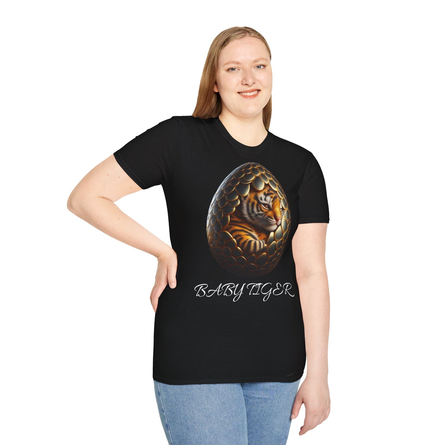 "baby tiger egg" t-shirt