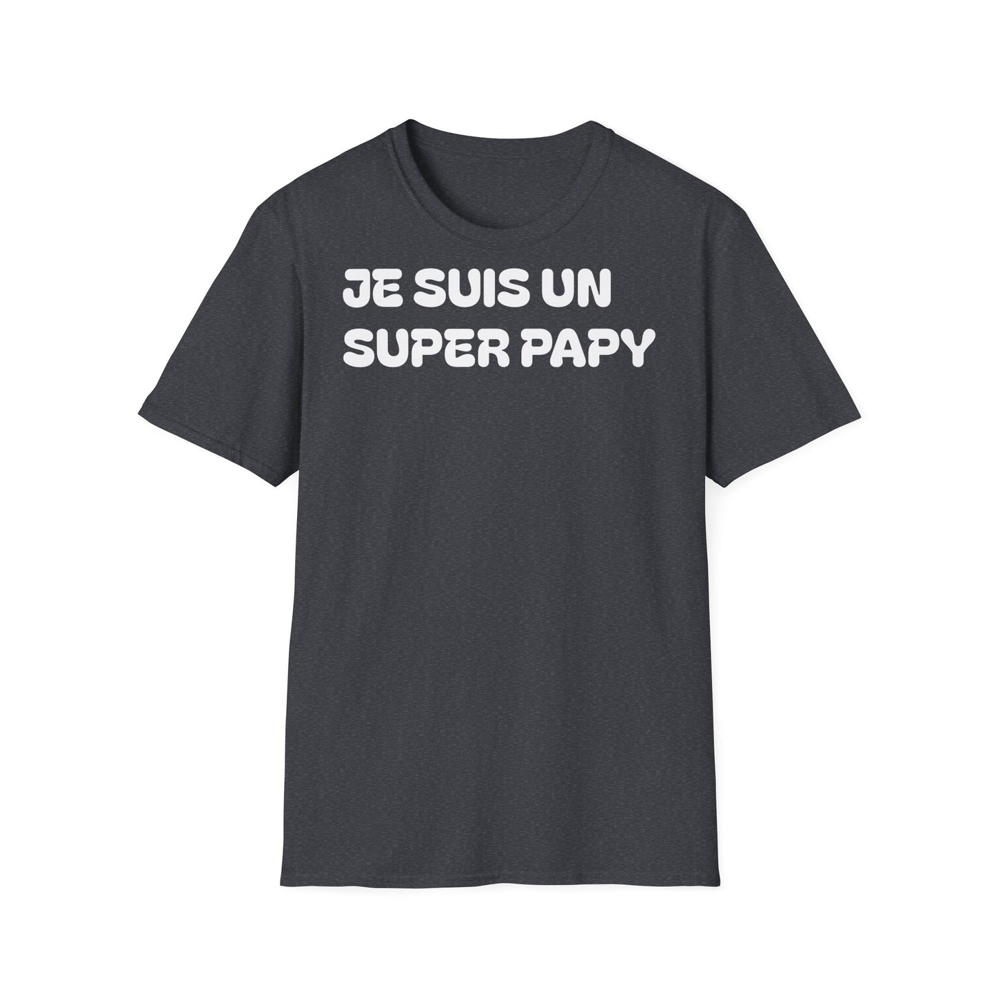 t-shirt personnaliser "je suis un super papy"
