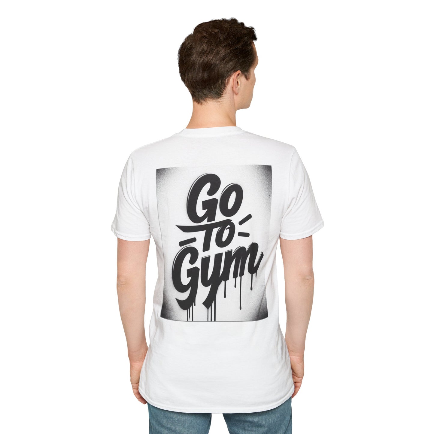 Jonathandball „Go to Gym“-Rücken-T-Shirt